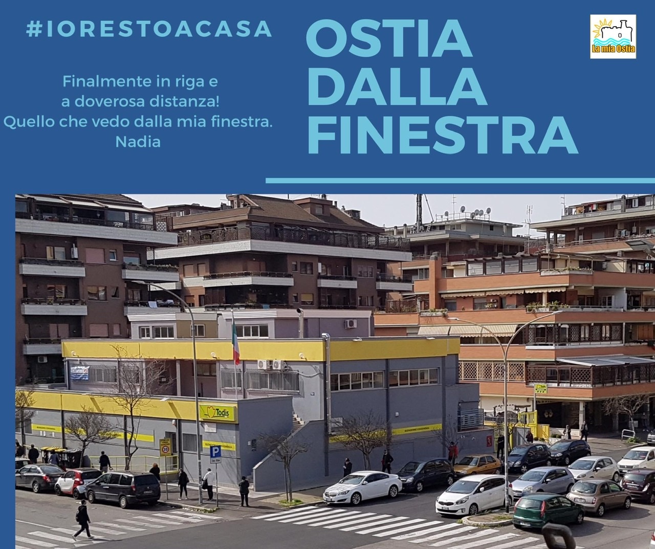 Ostia dalla finestra: mese di marzo